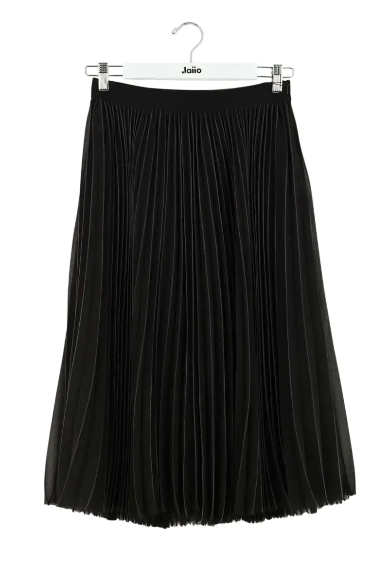 Jupe Officine Générale Noir en Synthétique, taille XS - Seconde Main