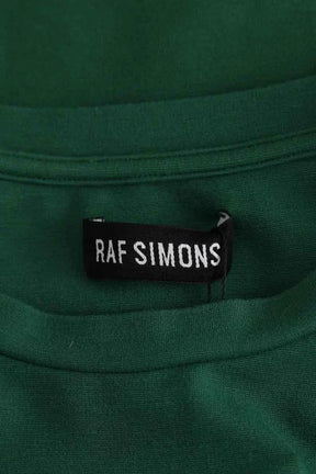 T-shirt Raf Simons Vert en Viscose