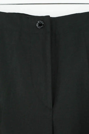 Pantalon large Sandro Noir en Laine