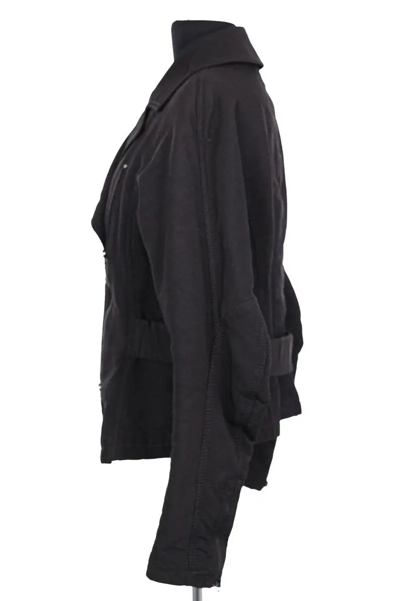 Blouson cintré Emporio Armani Noir en Coton