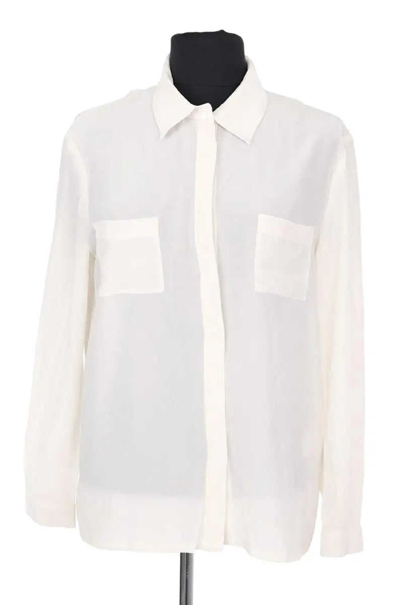 Chemise Ba&Sh Beige en Synthétique, taille S - Seconde Main