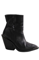 Santiags The Kooples Noir en Cuir, taille 37 - Seconde Main