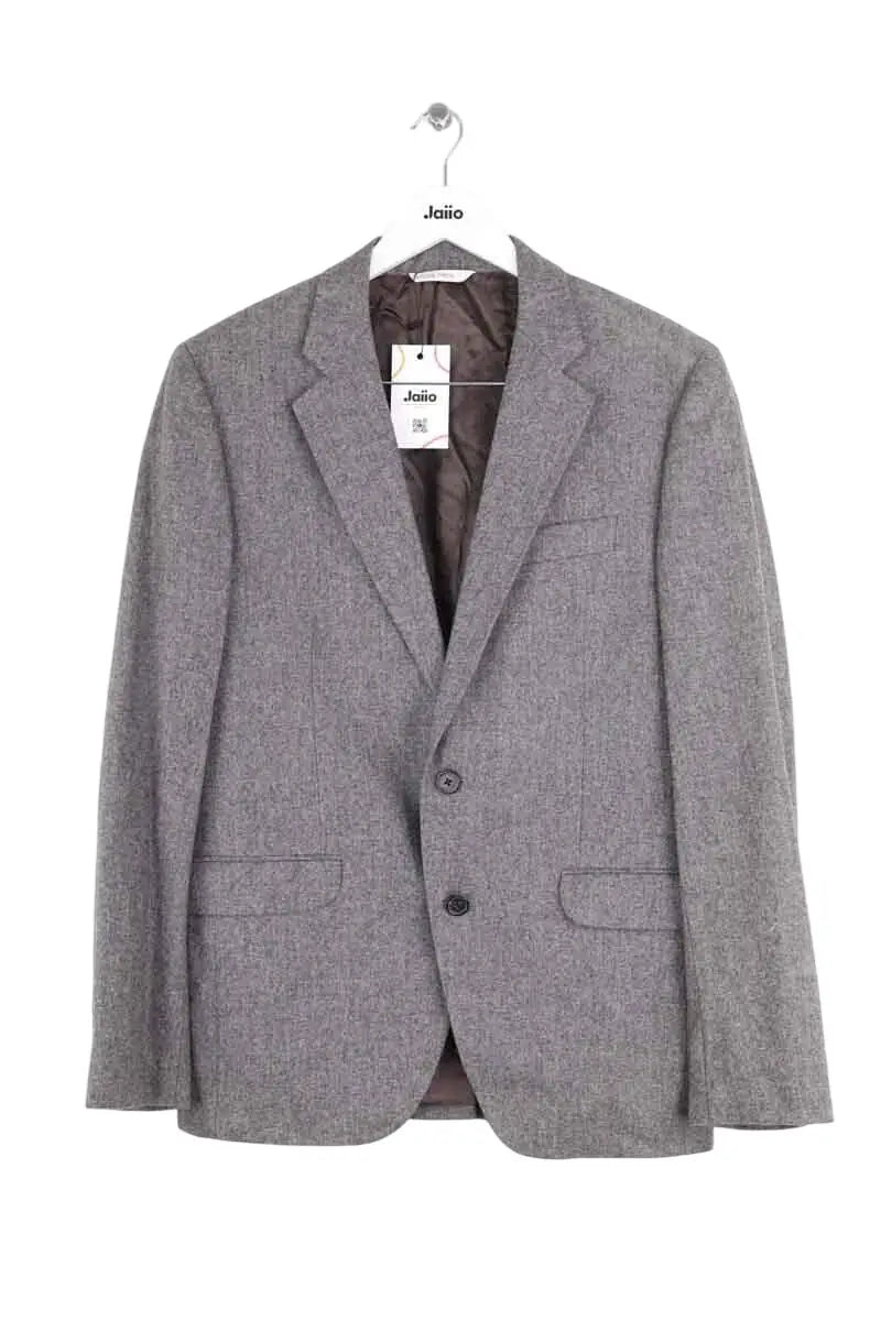 Veste Kitsuné Gris en Laine, taille L - Seconde Main