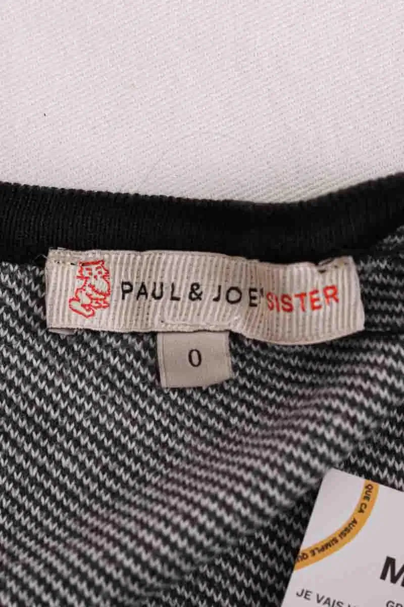 T-shirt Paul & Joe Noir en Coton
