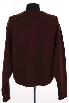 Cardigan Maison Montagut Marron en Laine