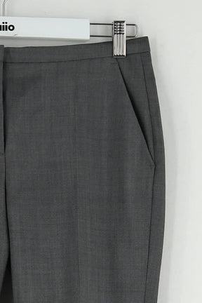 Pantalon droit The Kooples  Gris