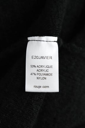 Mi-longueur Rouje  Noir