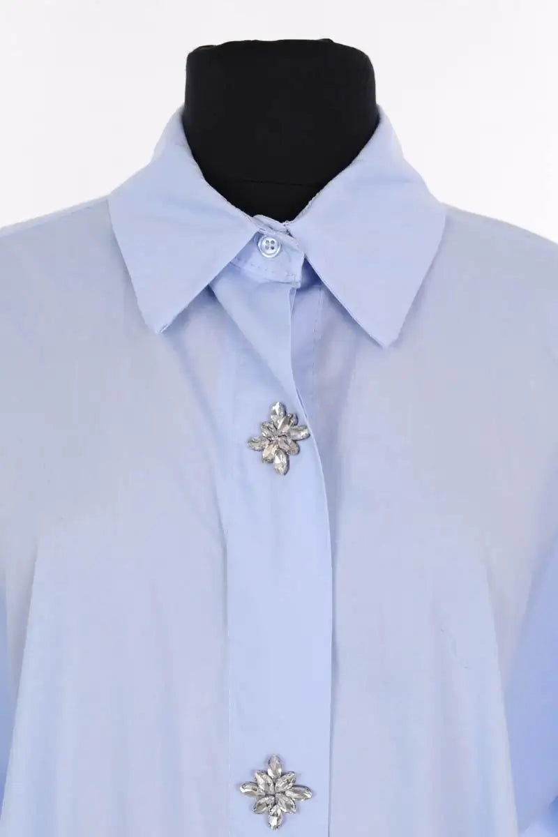 Robe Belair Bleu en Coton