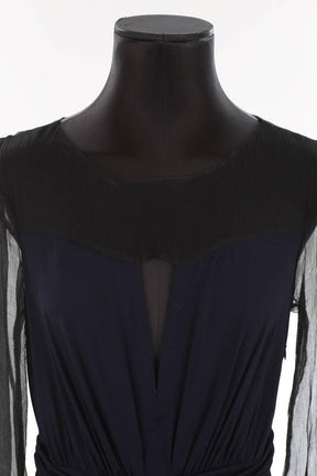Mi-longueur Philosophy Di Alberta Ferretti  Bleu
