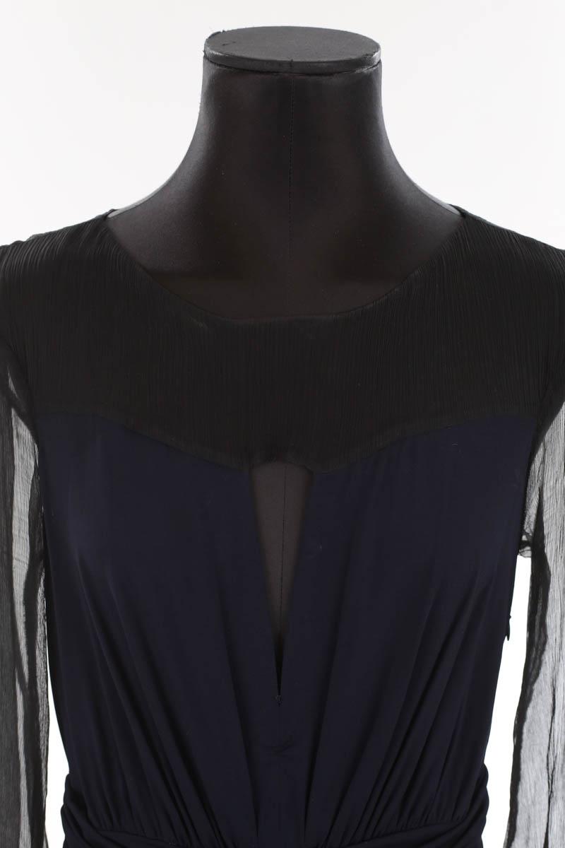 Mi-longueur Philosophy Di Alberta Ferretti  Bleu
