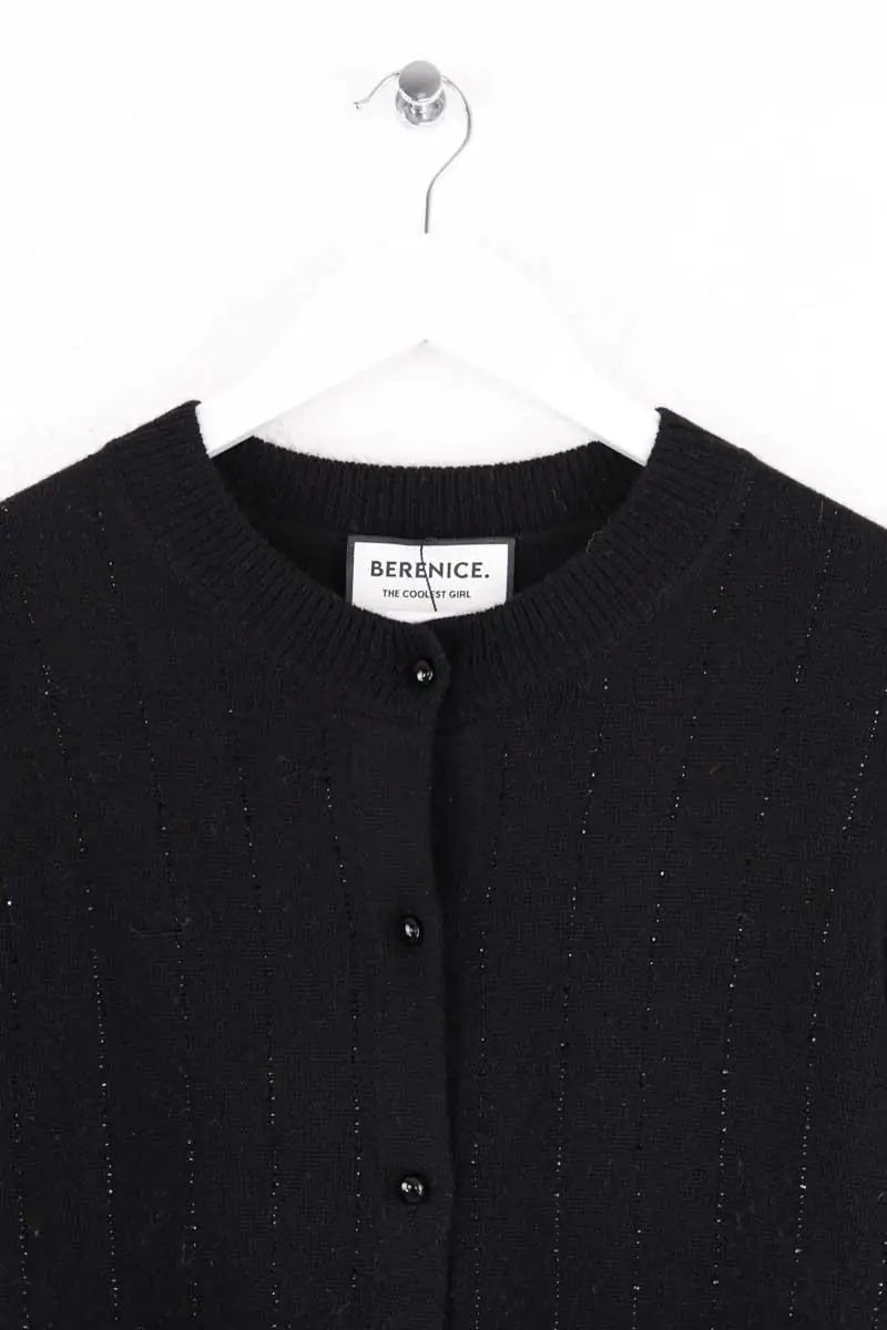 Gilet Berenice Noir en Laine