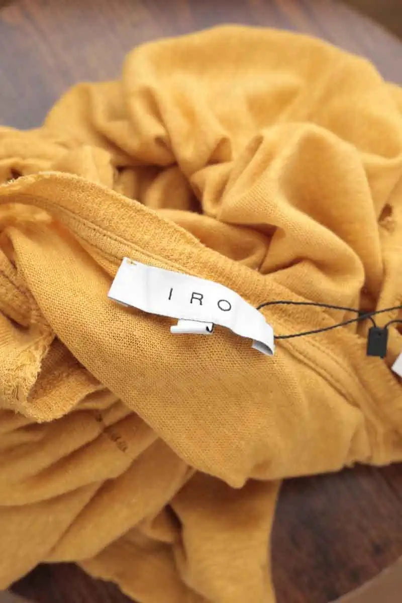 T-shirts Iro  Jaune