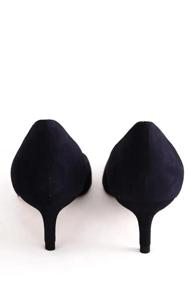 Talons LK Bennett Audrey Marine en Daim