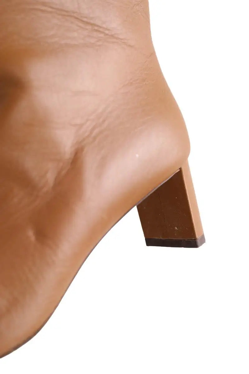 Bottes Skorpios Camel en Cuir