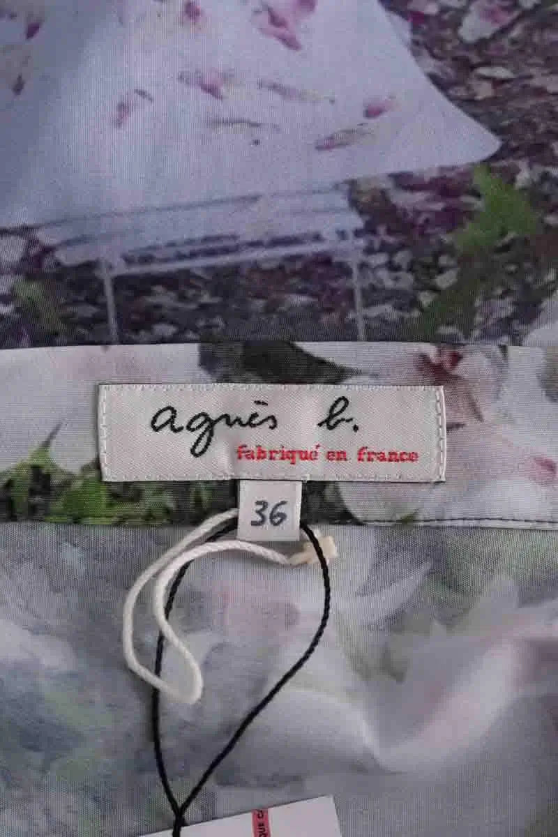 Jupe Agnès B. Multicolore en Synthétique