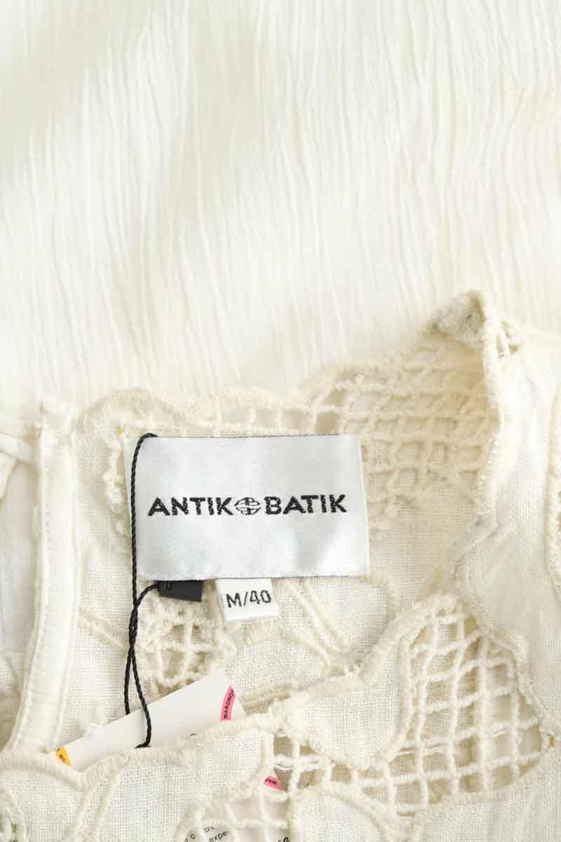 Mi-longueur Antik Batik  Ecru