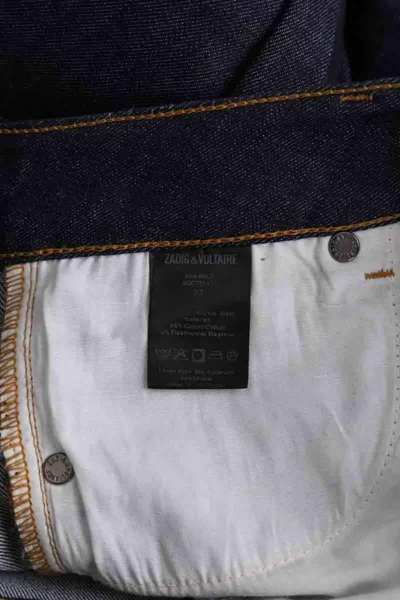 Jean slim Zadig & Voltaire Bleu en Denim - Jeans