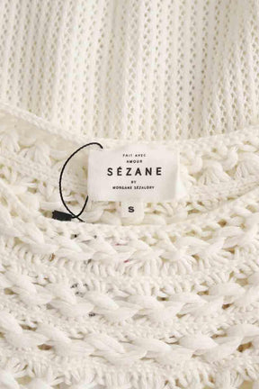 Pulls Sézane  Blanc