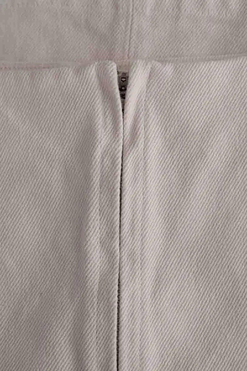 Jupe Arket Beige en Coton
