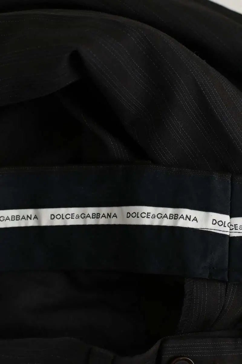 Pantalon droit Dolce & Gabbana  Noir