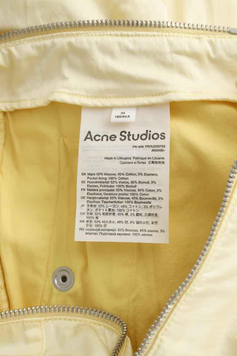 Droit Acne Studios  Jaune