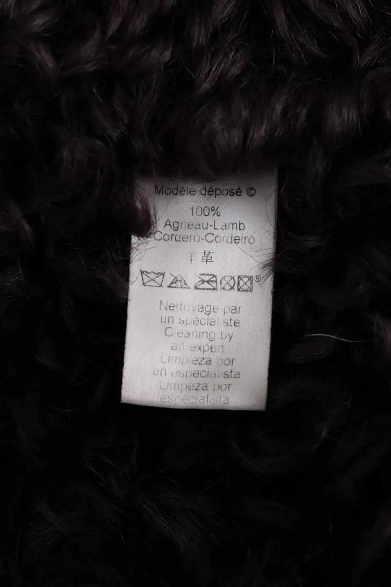 Peau Lainée Kenzo Marron en Cuir