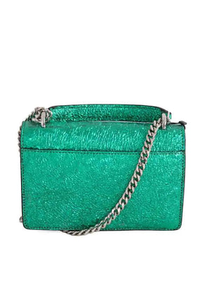 Mini sac Iro Vert en Cuir