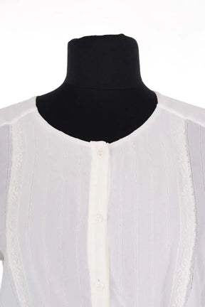 Blouse Claudie Pierlot Blanc en Viscose