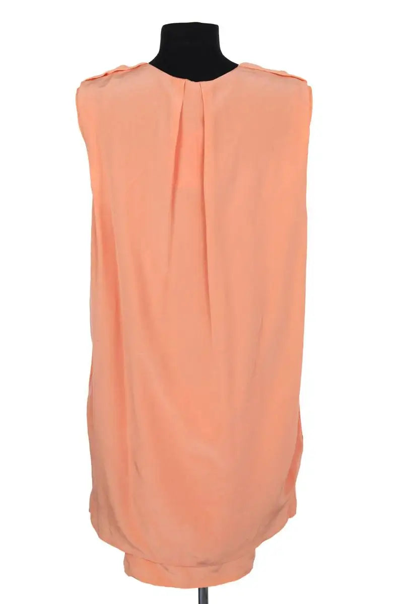 Robe Maje Orange en Soie