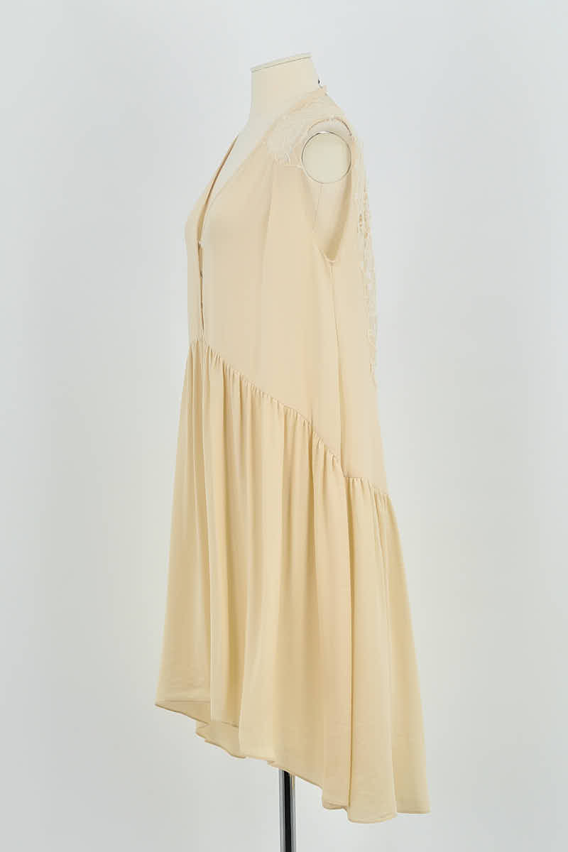 Mi-longueur Sandro  Beige
