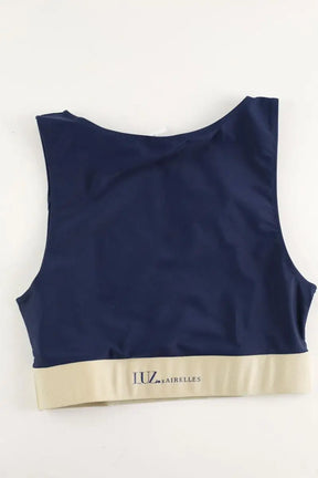 Brassière Luz Élise  Bleu en Polyamide