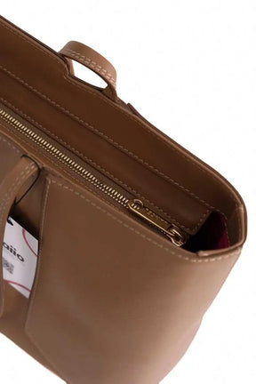 Cabas Lancel Marron en Cuir