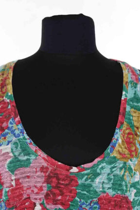 Top sans manche Maje Multicolore en Lin