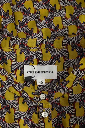 Chemise Chloé Stora  Jaune