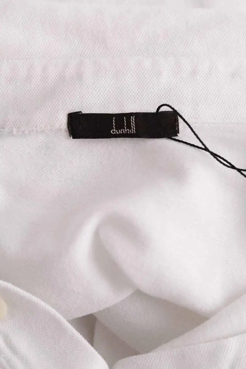 Polo Dunhill Blanc en Coton