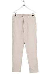 Pantalon droit Ami Beige en Coton, taille S - Seconde Main