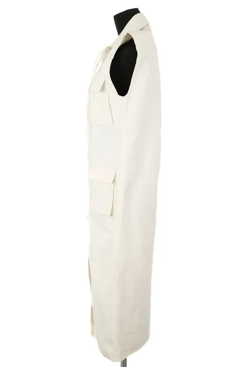 Robe Carolina Ritzler Ecru en Coton