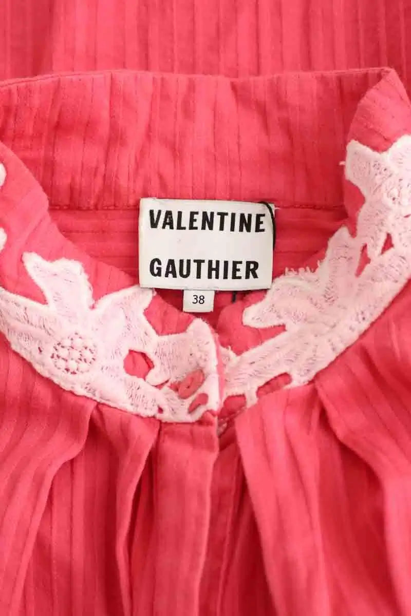 Blouse Valentine Gauthier  Rose