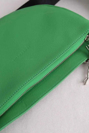 Sac à bandoulière Longchamp Smile Vert en Cuir