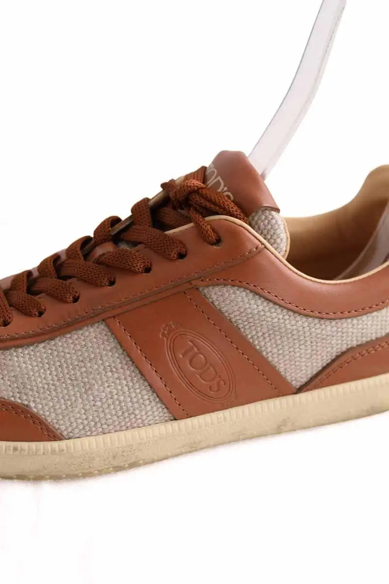 Baskets Tod's Marron en Cuir