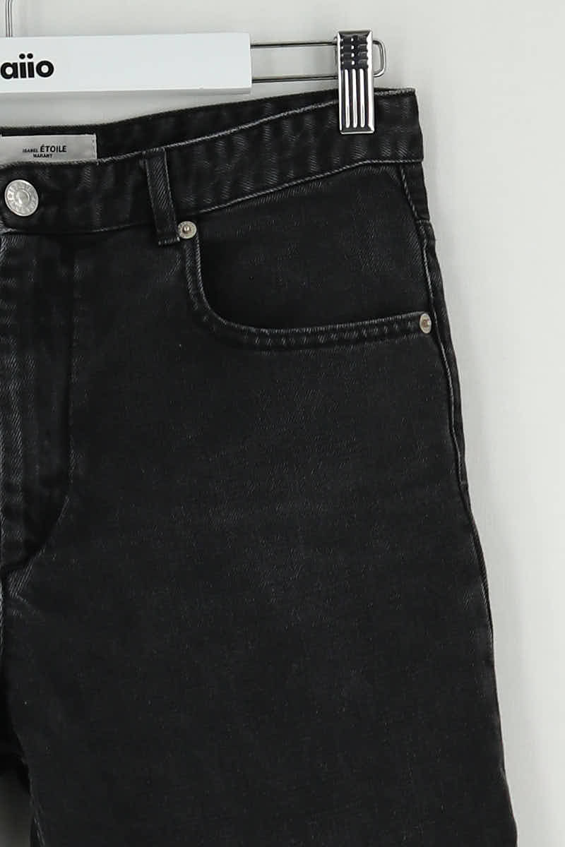 Jean droit Isabel Marant Étoile  Noir