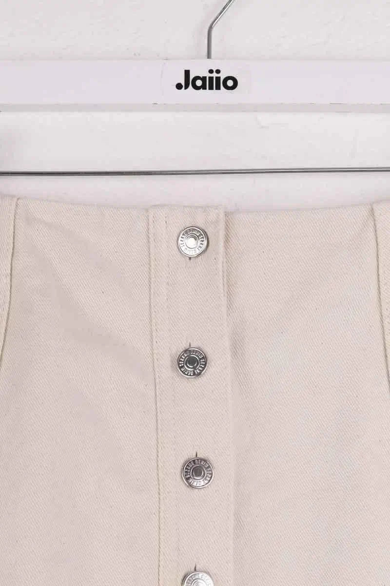 Jupe Sézane Beige en Coton