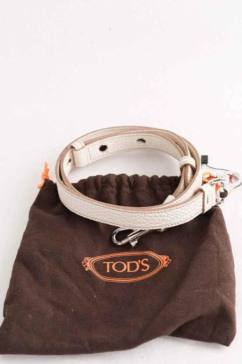 Bandoulière sac à main Tod's Blanc en Cuir