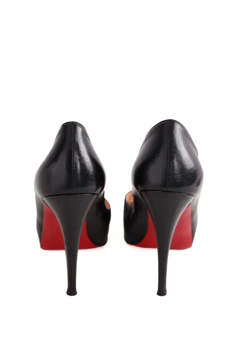 Talons Christian Louboutin Noir en Cuir