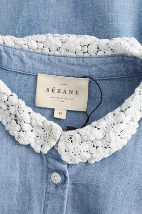Chemise Sézane  Bleu