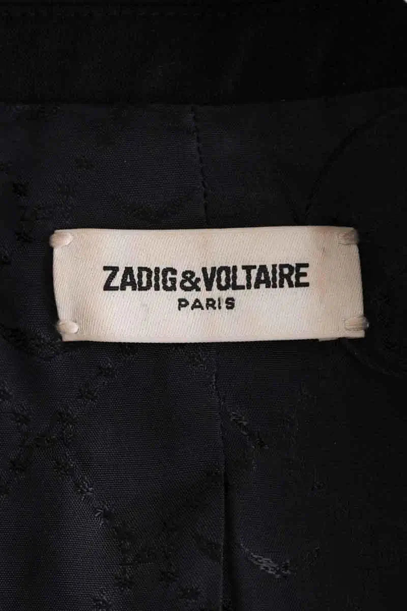 Blazer Zadig & Voltaire Noir en Synthétique