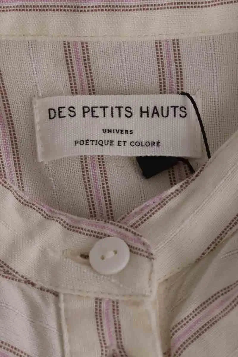 Blouse Des Petits Hauts Beige en Coton