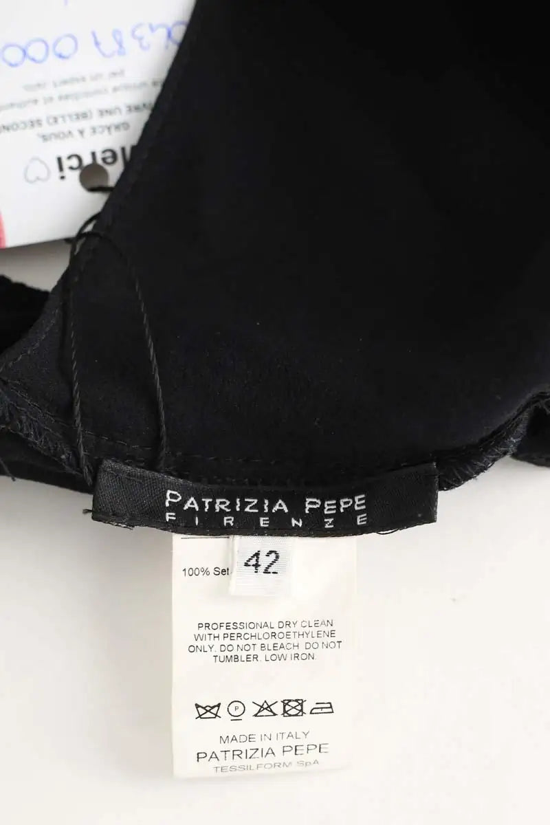 Body sans manche Patrizia Pepe  Noir