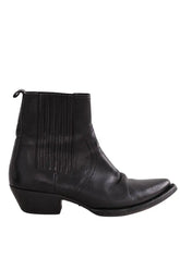 Boots western Saint Laurent Noir en Cuir, taille 37 - Seconde Main