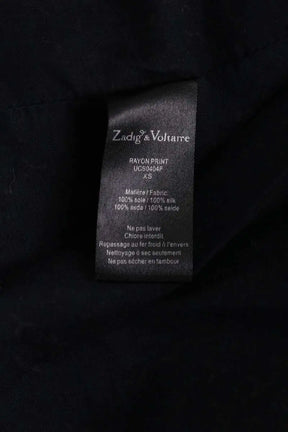 Robe Zadig & Voltaire Vert en Soie